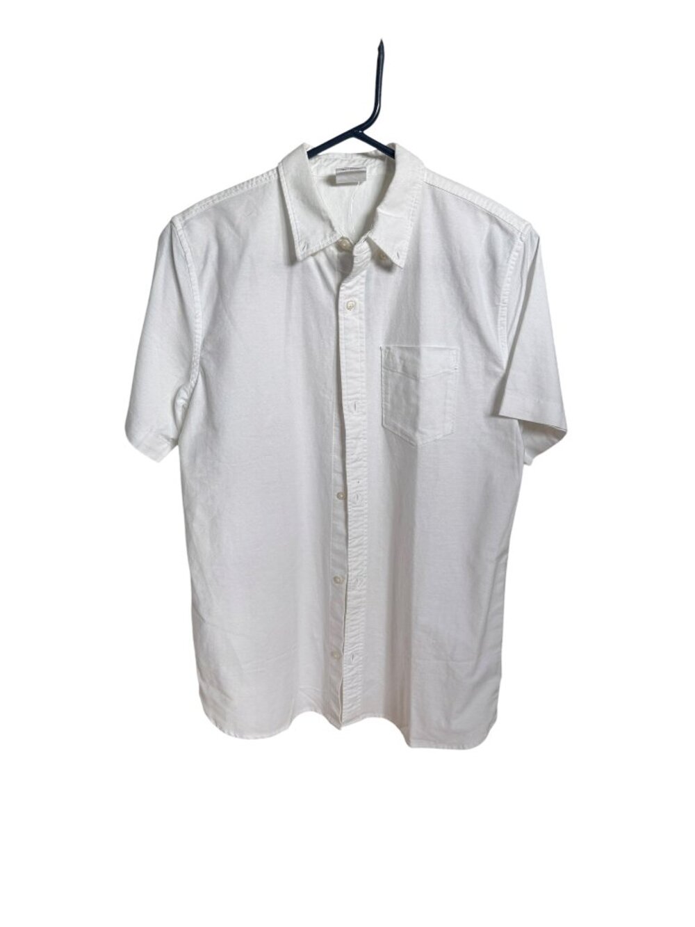 Gap Kids boys white short sleeve collared button down shirt size XXXL 18-20